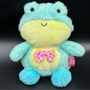 Bum Bumz Frog Plush Jazwares Kellytoy Soft Toy Green Frog Stuffed Animal 9”